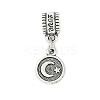 Rack Plating Brass European Dangle Charms LS-KK-R200-14AS-1