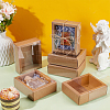 Rectangle Kraft Paper Drawer Boxes CON-WH0089-119A-5