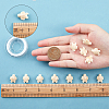  40Pcs Tortoise Handmade Porcelain Beads DIY-SC0015-62B-3