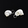 Natural Spiral Shell Pendants SHEL-N036-11-2