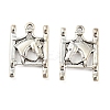 Tibetan Style Alloy Pendants TIBE-P001-04AS-2