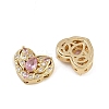 Brass Pave Cubic Zirconia Multi-strand Links ZIRC-F145-08G-02-2