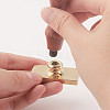 Wax Seal Brass Stamp Head AJEW-WH0215-038-4