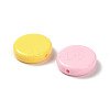 Opaque & Baking Paint Acrylic Beads OACR-G049-04-2