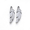 Tarnish Resistant 201 Stainless Steel Pendants LS-X-STAS-N092-13-2