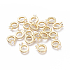 Brass Micro Pave Cubic Zirconia Charms LS-KK-I673-15B-1