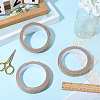 3 Rolls Linen Adhesive Tape for Scrapbook AJEW-GF0012-49A-4