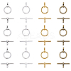 Tibetan Style Alloy Toggle Clasps TIBE-FH0001-05-RS-1