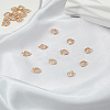 20Pcs Alloy Pendants ZIRC-LP0001-10G-1