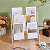 3-Tier Acrylic Sport Card Display Riser Stands ODIS-WH0043-188-2