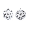 Non-Tarnish 201 Stainless Steel Pendant STAS-B027-12P-1