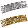 2Pcs 2 Colors Alloy Hair Barrettes OHAR-CP0001-29-1
