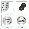 2Pcs 2 Style PU Leather Guitar Clip AJEW-CN0001-21-012-3