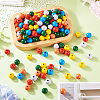 240Pcs 6 Colors Natural Wooden Beads WOOD-TA0002-74A-8