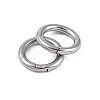 Non-Tarnish 304 Stainless Steel Spring Rings Clasp STAS-B061-01P-2