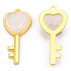 Natural Quartz Crystal Pendants G-N326-158-19-2