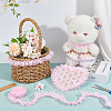 1Pc Double Layer Pleated Lace Ribbon OCOR-BC0007-97A-4