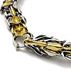 Men's Alloy Dragon Wrap Chain Bracelet LS-BJEW-A129-01-4