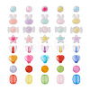 400Pcs 8 Style Acrylic Beads TACR-PJ0001-02-2
