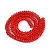 Transparent Glass Beads Strands GLAA-Q113-02A-A05-2