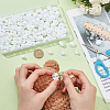 200Pcs 5 Styles Plastic Doll Eyes Washers FIND-PH0021-74-3