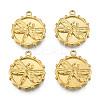 Ion Plating(IP) 304 Stainless Steel Pendants STAS-N098-207LG-2