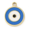 Ion Plating(IP) 304 Stainless Steel Enamel Charms X-STAS-P366-48G-1