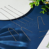 4 Pairs 304 Stainless Steel Earring Findings STAS-LP0001-91P-3