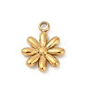 304 Stainless Steel Pendants STAS-L283-25G-03-1