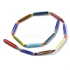 Handmade Lampwork Chevron Beads LAMP-Z019-01-2
