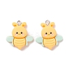 Opaque Resin Pendants RESI-F030-15-2
