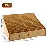 48-Grid Wooden Cell Phone Storage Box AJEW-WH0258-839B-2