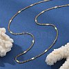 2MM 304 Stainless Steel Curb Chain Necklaces NJEW-T016-13G-2
