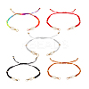 Braided Nylon Cord Bracelet Making AJEW-PH0012-22A-7
