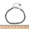 Natural Labradorite & Non-magnetic Synthetic Hematite Beaded Bracelets for Women BJEW-Z148-04P-01-3