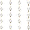 80Pcs 4 Style Acrylic Links & Pendants FIND-FH0003-09-1