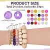 1200Pcs 24 Styles Glass Beads GLAD-PH0001-08-2