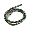 Natural African Turquoise(Jasper) Beads Strands X-G-A220-B03-01-3