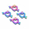 Ion Plating(IP) 201 Stainless Steel Pendants LS-STAS-S119-135-1