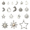 100G Tibetan Style Alloy Pendants TIBE-YW0001-07-2
