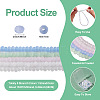 5 Strand 5 Colors Imitation Jade Glass Beads Strands EGLA-TA0001-51-3