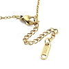 Heart 304 Stainless Steel Pendant Necklaces NJEW-G083-01B-G-3