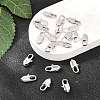 SHEGRACE Brass Lobster Claw Clasps XGR0006P-07P-4