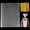 100Pcs Rectangle Transparent Plastic Bags ABAG-PH0001-50A-1