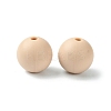 Round Food Grade Eco-Friendly Silicone Focal Beads SIL-F003-01A-3