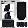 Polyester Resistant Pot Holder Sleeve Set AJEW-CP0008-62B-2