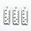 Tibetan Style Alloy Pendants for Teachers' Day LS-X-TIBE-S323-047AS-RS-1