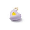 Alloy Enamel Charms ENAM-E362-01D-2