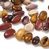 Natural Mookaite Beads Strands G-P604-A19-01-4