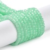 Baking Paint Imitation Jade Glass Bead Strands LS-DGLA-A034-J4MM-A22-1
